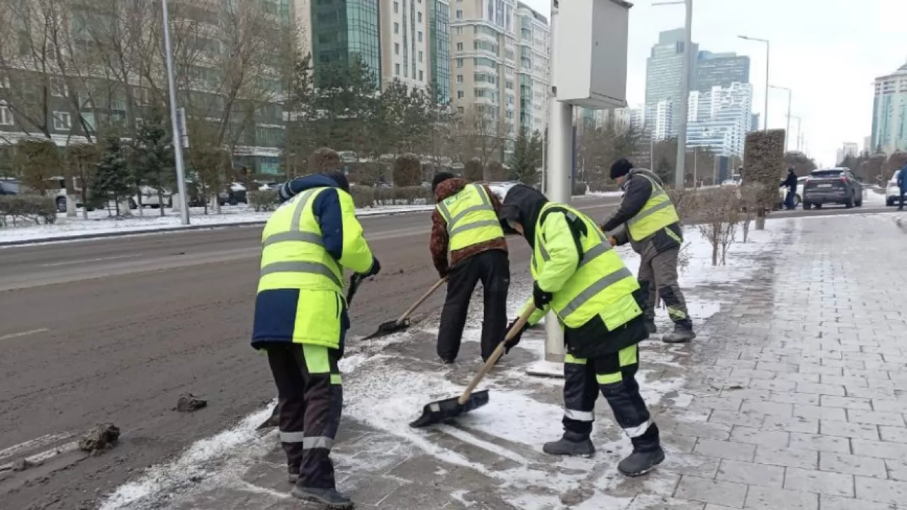 Астанада коммуналдық қызметтер күшейтілген режимде жұмыс істеп жатыр