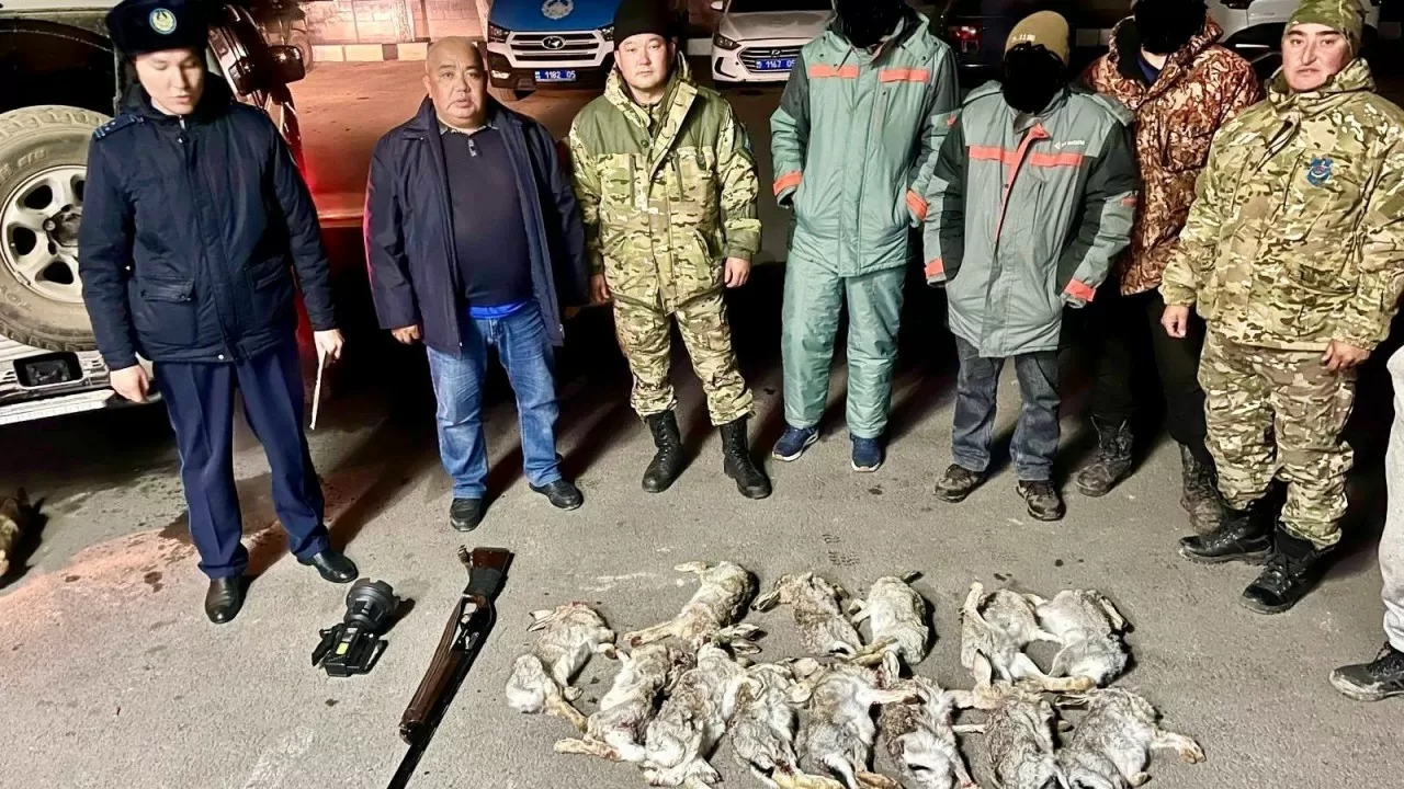 Браконьеры в Алматинской области нанесли ущерб почти в 800 тыс. тенге