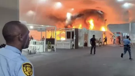 БҰҰ-ның климаттық саммиті өтіп жатқан Бразилияда өрт болды