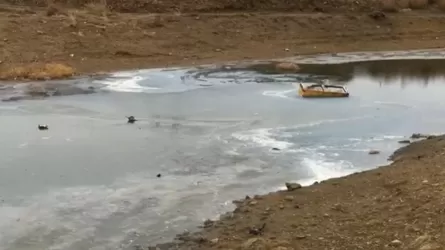 Ақмола облысында үш бала мұз астына түсіп кетті