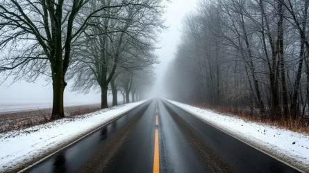 Закрытые из-за непогоды трассы вновь открыты в двух регионах РК