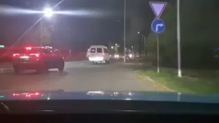 Пьяный водитель устроил погоню в Таразе