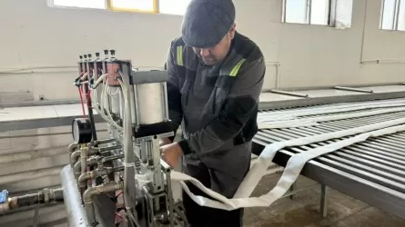 Ақтөбеде еліміздегі алғашқы өрт сөндіру жеңдерін шығаратын зауыт ашылды