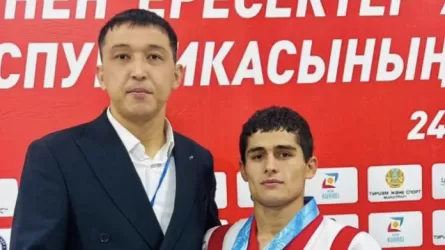 Түркістандық балуан қазақ күресінен ел чемпионы атанды