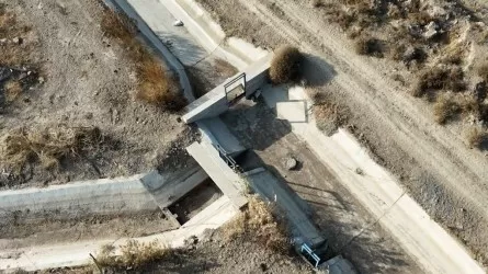 На канале завершили все бетонные работы в Туркестанской области 