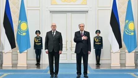 Қасым-Жомарт Тоқаев Эстония Президентін Ақордада қарсы алды   
