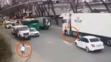 Алматыда 7 жасар қызды жүк көлігімен қаққан жүргізушіге үкім шықты