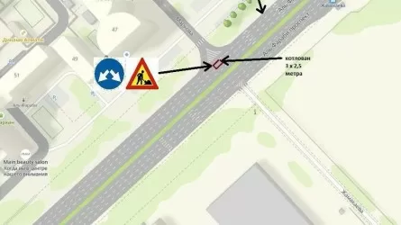 Алматыда Марков көшесінің бір бөлігінде қозғалыс уақытша шектеледі