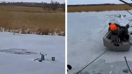 Шортандыда балық аулап отырған зейнеткер мұз астына түсіп кетіп, көз жұмды