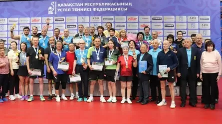  Казахстан и Кыргызстан выявили лучших на открытом турнире по настольному теннису