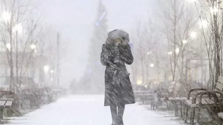 Алдағы күндері еліміздің солтүстігінде боран, оңтүстігінде аяз болады