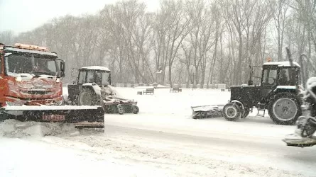Сильные морозы придут в Казахстан в первой декаде декабря 