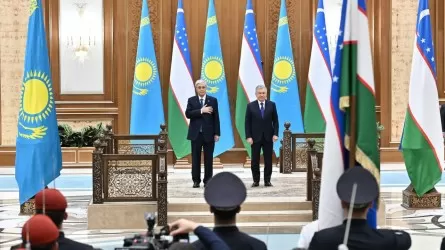 Ташкентте Президент Қасым-Жомарт Тоқаевты ресми қарсы алу рәсімі өтті