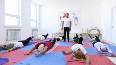 В Астане открылся кружок пилатеса для пенсионеров 