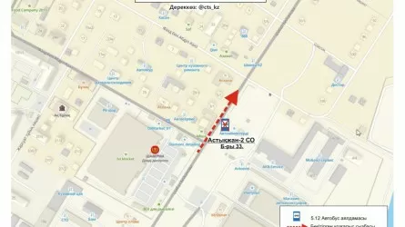 В Астане перекрыли проезд к еще одной популярной остановке 