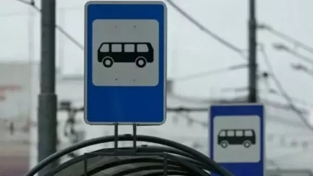 В столице перекрыт проезд к одной из автобусных остановок