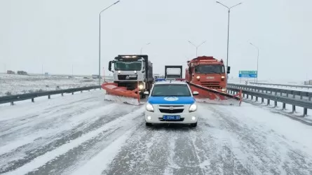  Где в Казахстане ограничили движение из-за непогоды