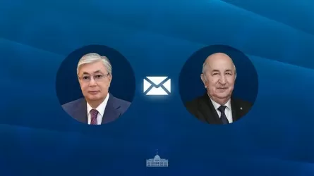 Токаев поздравил президента Алжира