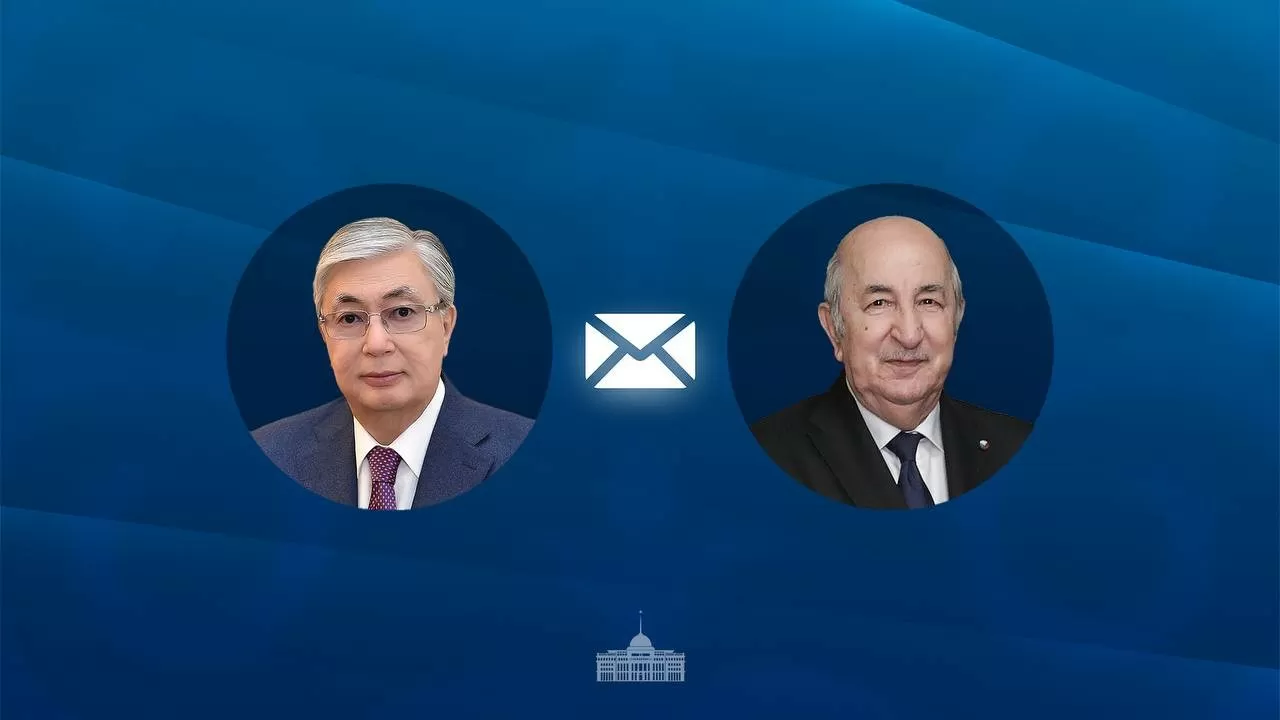 Токаев поздравил президента Алжира