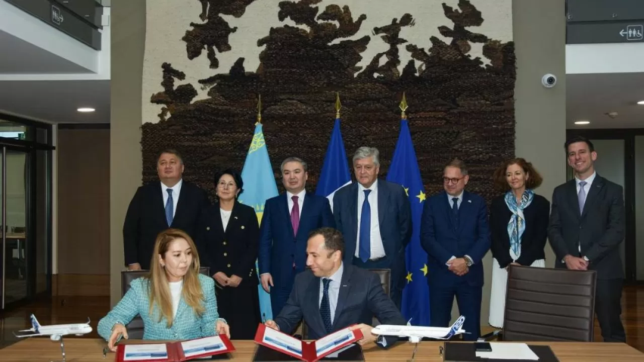 Сделка на миллиарды и прямой рейс в Ниццу: Казахстан закупает самолеты Airbus