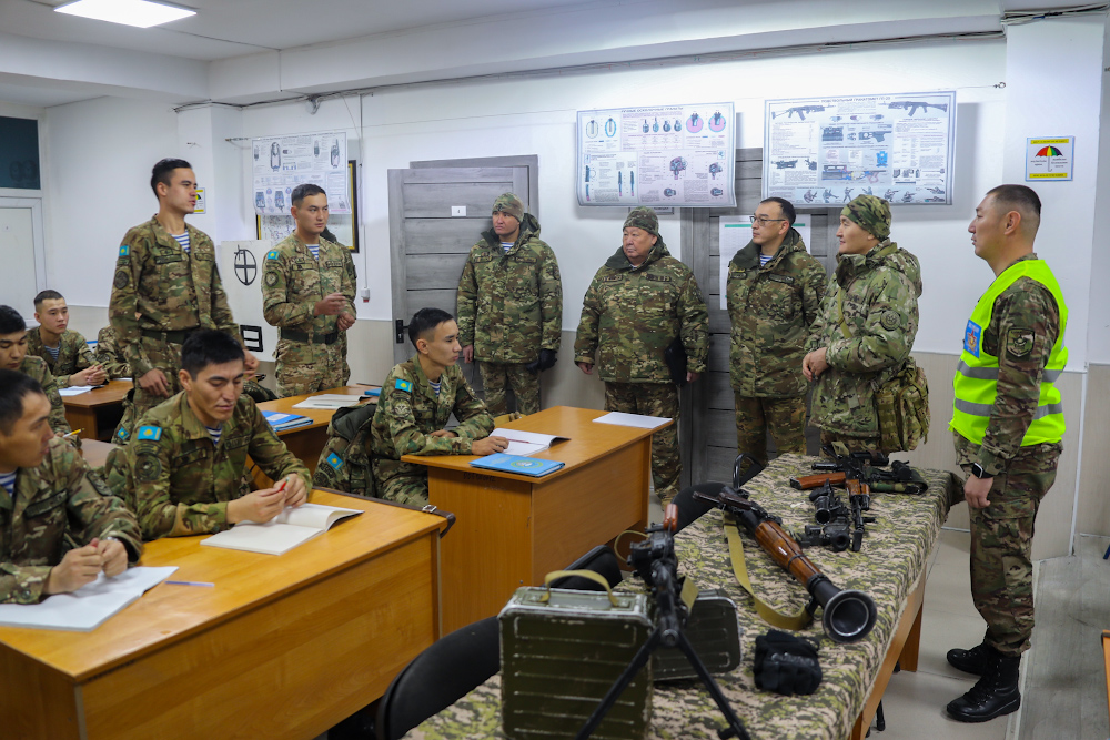 Отработали боевые навыки