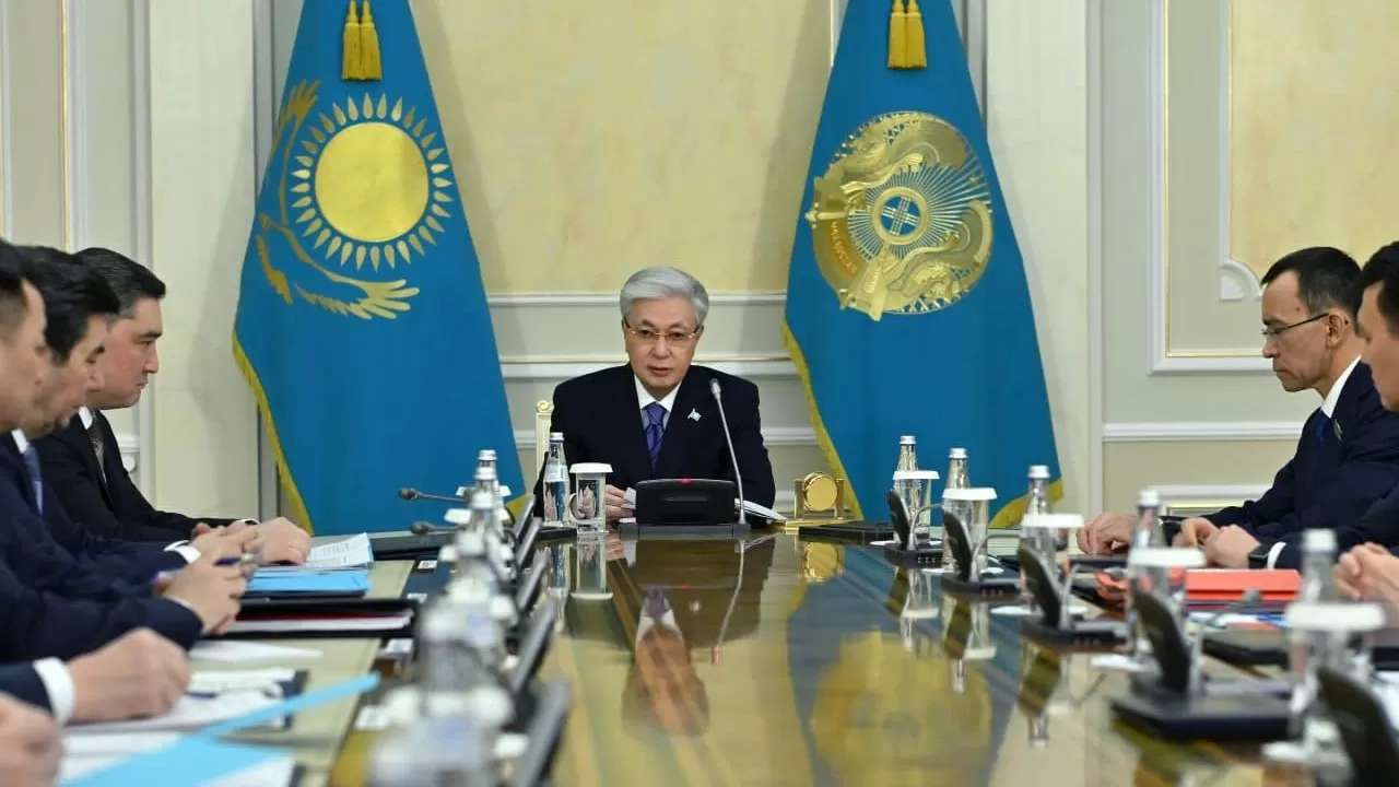 Токаев провел заседание Совета Безопасности