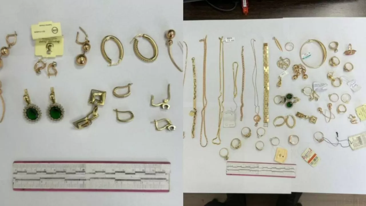 "Шығын көлемі &ndash; 8,5 млн": Түркістан облысында келін енесінің алтындарын ұрлап, құмар ойынына жұмсаған