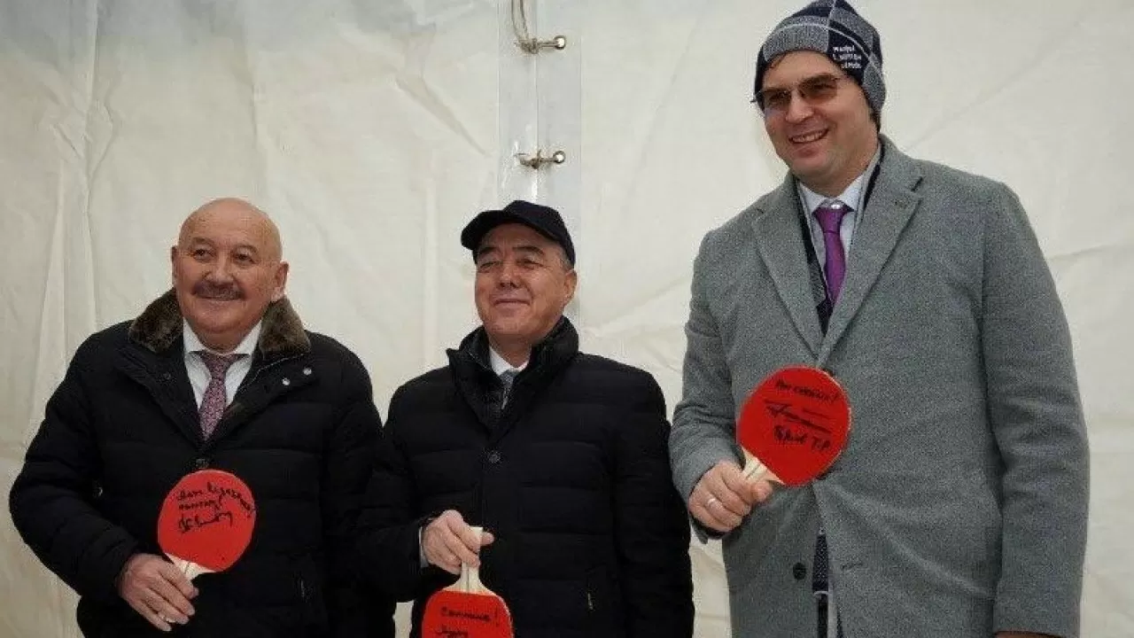 В Уральске дали старт строительству Центра настольного тенниса 