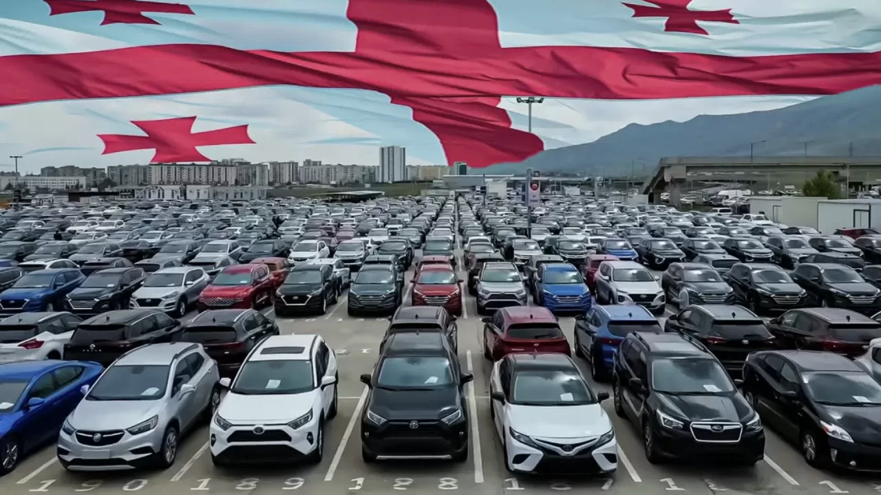 Еліміз Грузиядан ең көп автомобиль импорттаған ТОП-3 мемлекеттің қатарында тұр