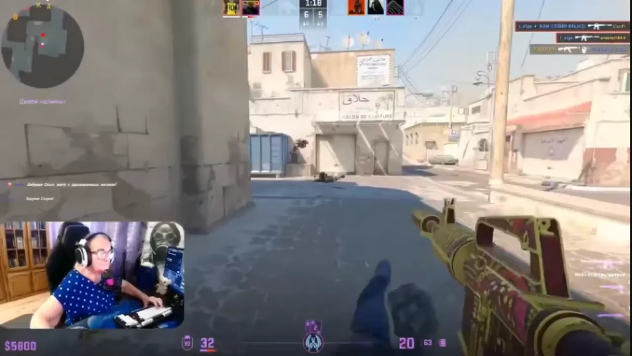 Пенсионерка из России взорвала мир Counter-Strike 