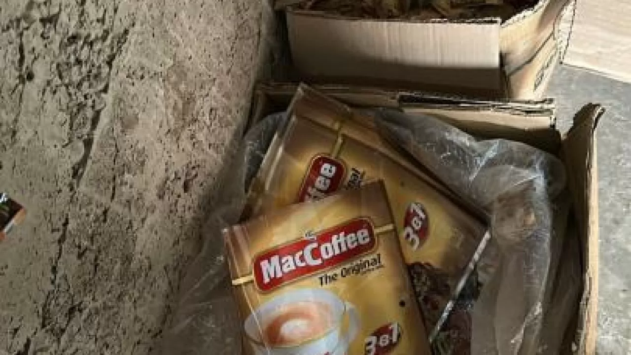 Шымкентте тез еритін кофені гаражда дайындап, сатқандар ұсталды