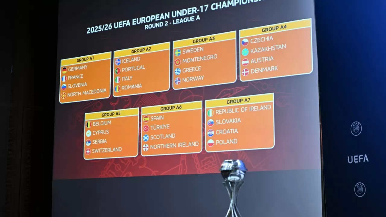 Қазақстан U-17 және U-19 құрамаларының Еуро-2026 іріктеу додасындағы қарсыластары анықталды