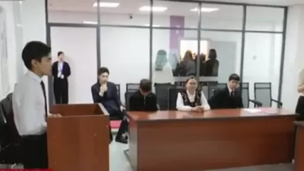 "Закон и порядок": в школе-гимназии №97 открыт кабинет "Әділет Алаңы"