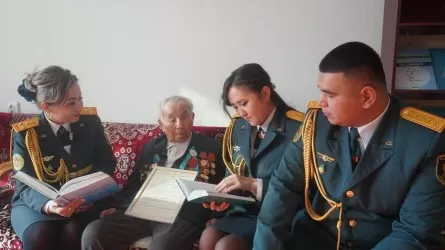 Ветеран ВОВ из Алматы отметил 103-й день рождения