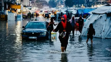 Газа секторында суықтан 17 адам көз жұмды