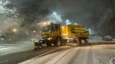 Алматыда бір түнде көктайғаққа қарсы 500 тоннадан астам материал себілді
