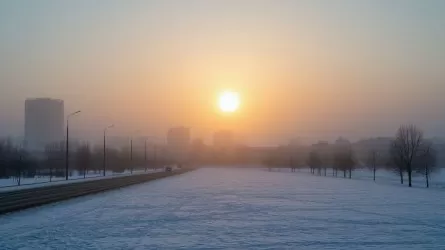 Туман накроет часть регионов Казахстана