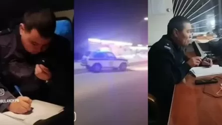 Ақмолалық полицейлер сырт киімсіз аязда адасқан азаматты құтқарды