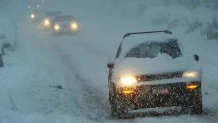 Ауа райына байланысты бірқатар республикалық трассаларда қозғалыс шектелді