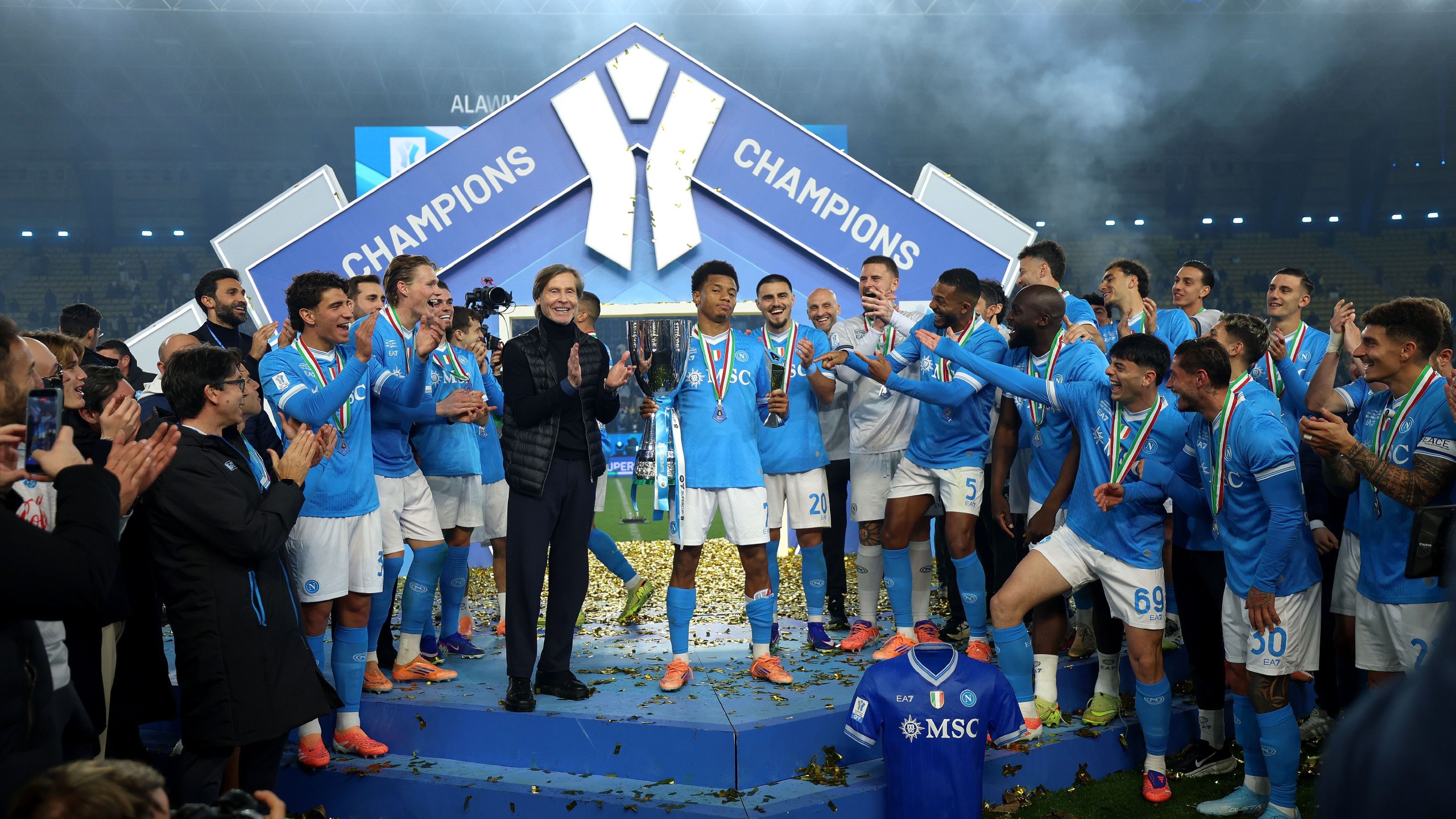 &laquo;Наполи&raquo; Италия Суперкубогын жеңіп алды 