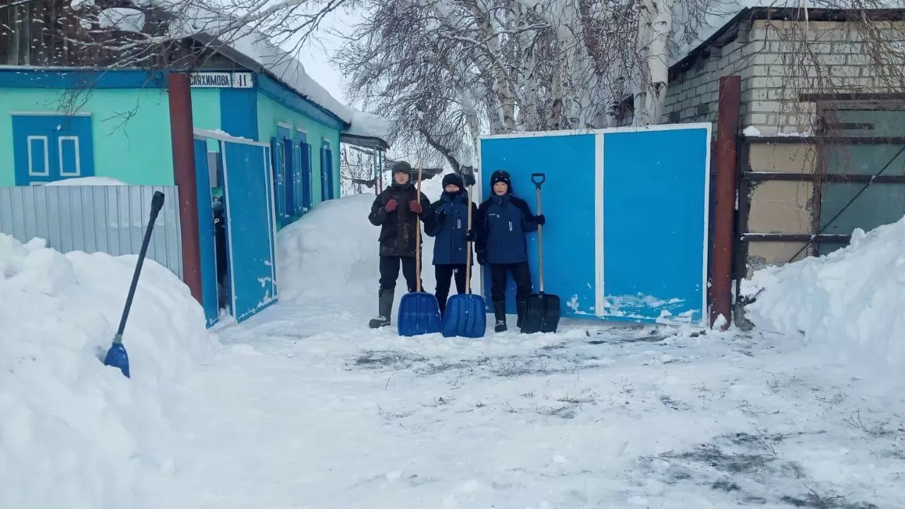 Абай облысында оқушылар 85 жастағы әженің өмірін сақтап қалды