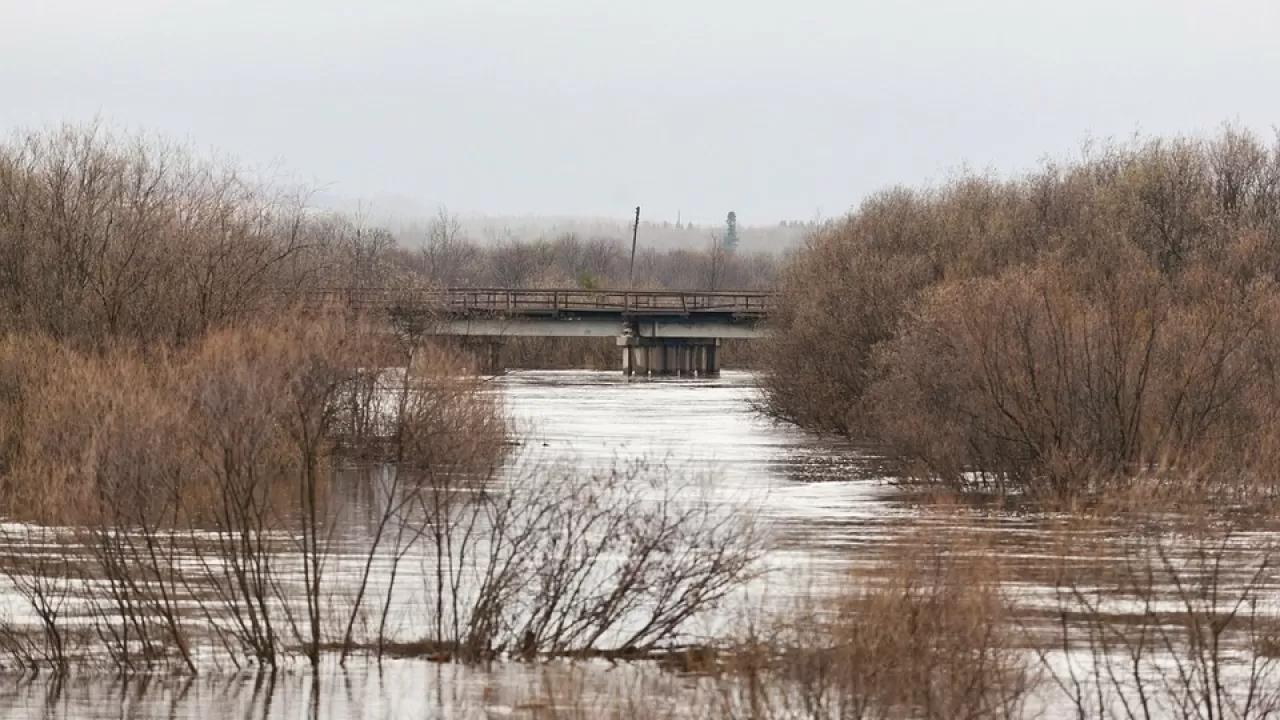 Жители Омской области опасаются прихода большой воды из Казахстана 