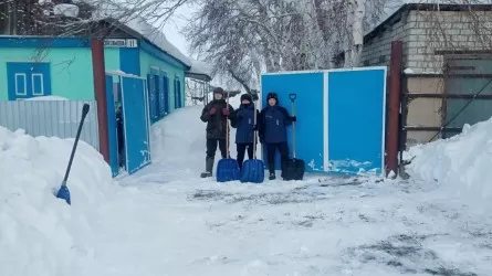 Абай облысында оқушылар 85 жастағы әженің өмірін сақтап қалды