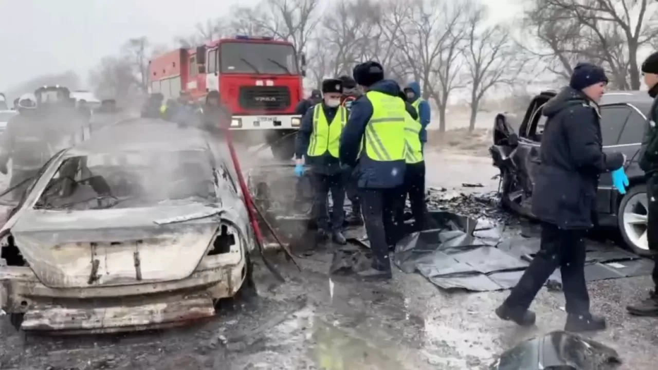 Алматы облысында жантүршігерлік жол апатынан 4 адам қаза тапты