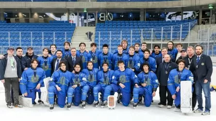 Қазақстан U18 құрамасы хоккейден әлем чемпионатында қола медаль жеңіп алды