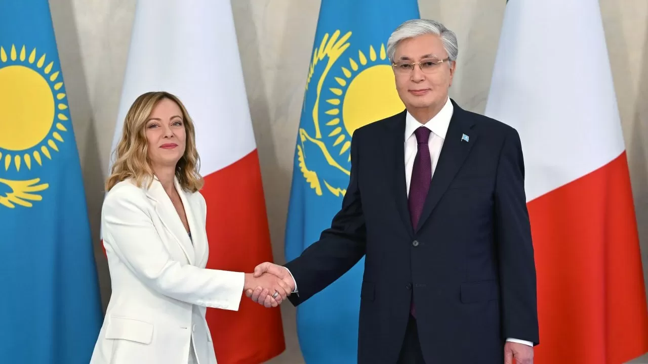 Токаев и Мелони провели стратегические переговоры 