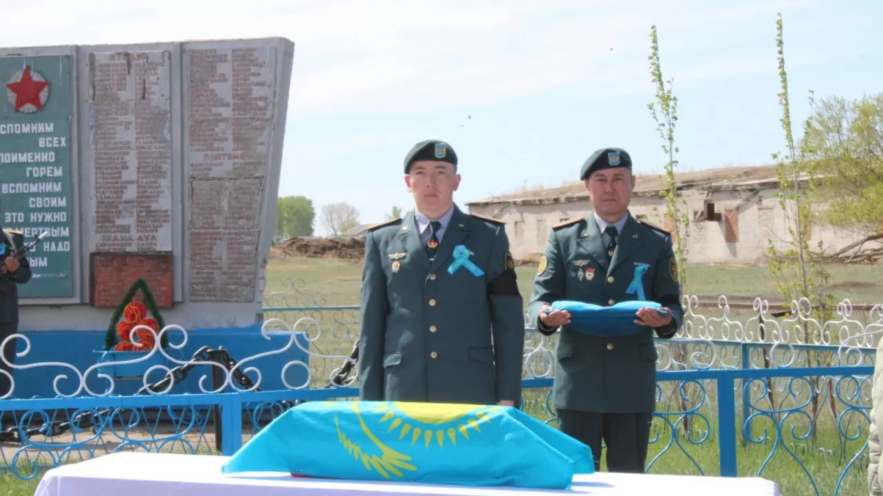 Останки солдата ВОВ вернулись на родную землю спустя 80 лет в области Абай 