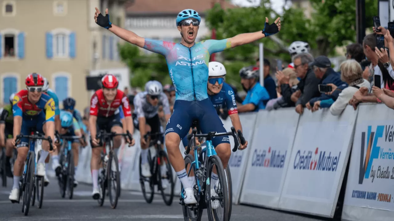 Гонщик XDS Astana Development Team выиграл этап "Тура де л’Изар"