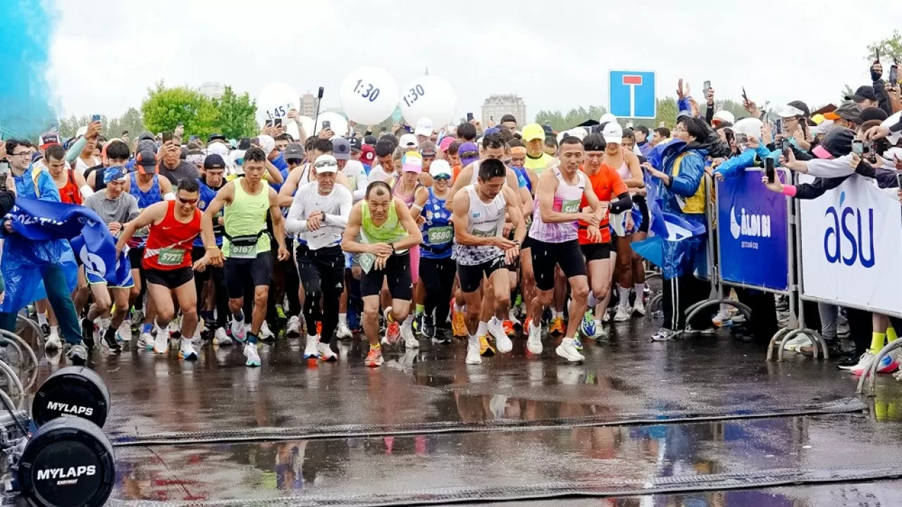 Более 4000 человек пробежали BI Marathon в Астане