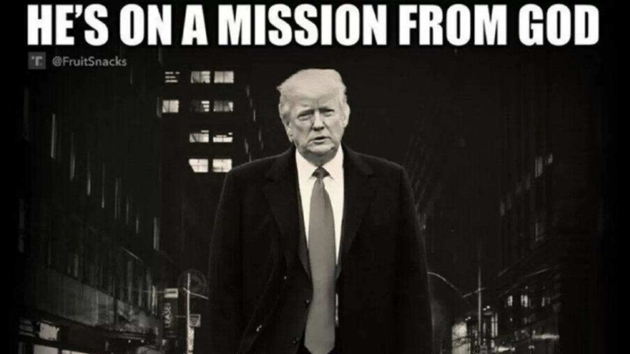 Трамп заявил, что выполняет миссию Бога 